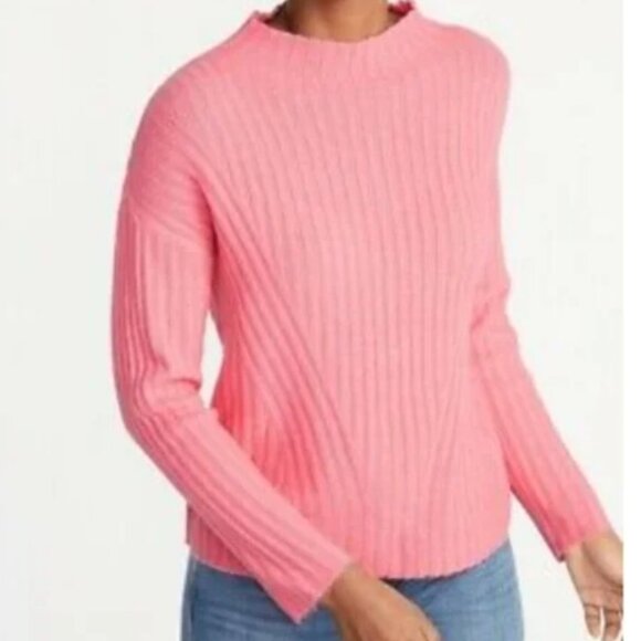 NWT Women's OLD NAVY Pink Sweater Medium - Picture 2 of 6